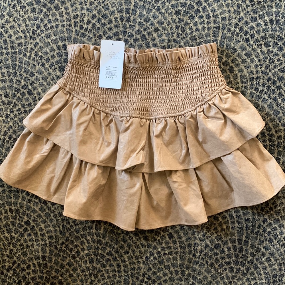 NEVER WORN American Threads, Smoked Ruffle Skort